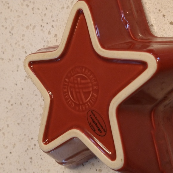 Longaberger Star Dish - Picture 2 of 5